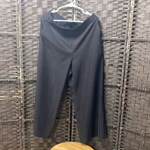 Black Wide-Leg Pants
